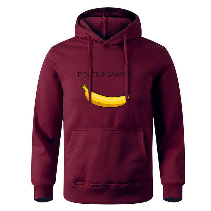 Men's Casual Hoodie with Trendy Lettering Lisslune