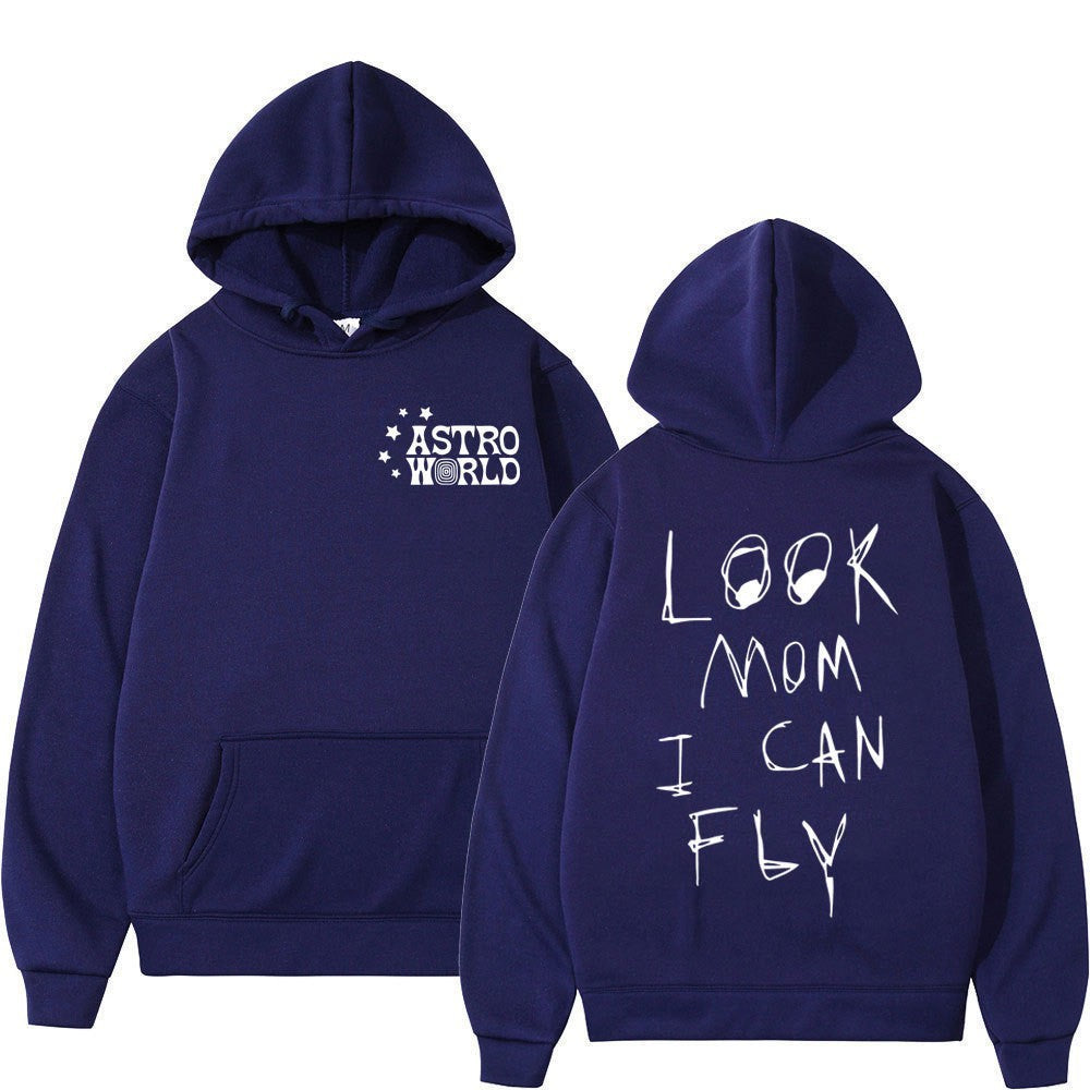 Women's hoodie with creative statement print Lisslune