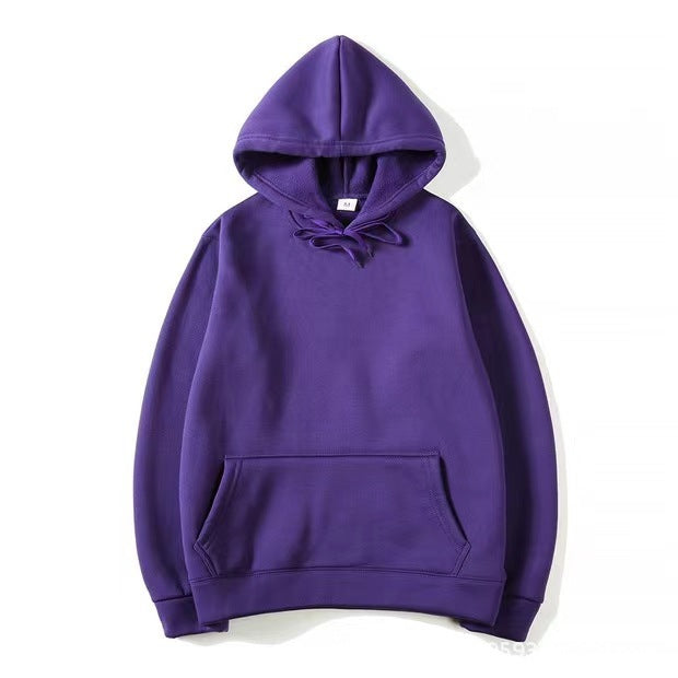 Men's Casual Hoodie with Soft Inner Lining and Practical Kangaroo Pocket Lisslune