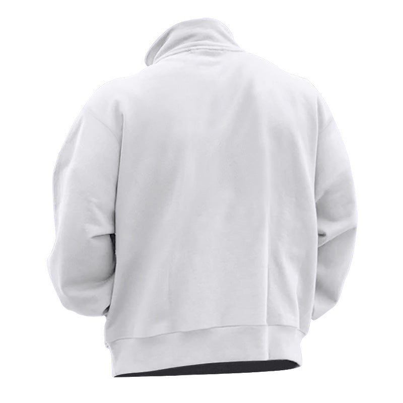 Men's hoodie with half zipper and comfortable fit Lisslune