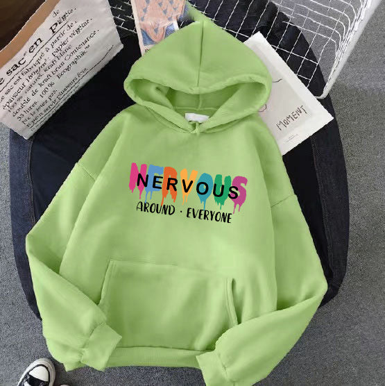 Women's hoodie with creative text Lisslune