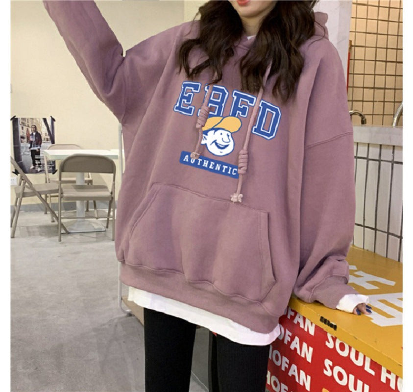 Women's hoodie with unique logo print Lisslune