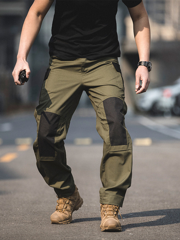 Men's tactical cargo pants with versatile pockets and durable material Lisslune