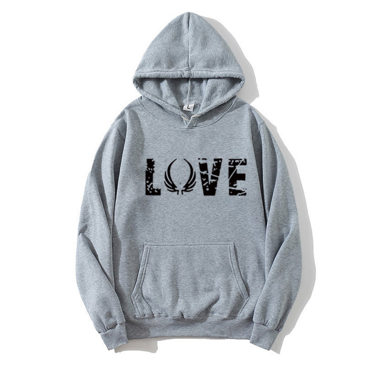 Women's hoodie with inspirational Love design Lisslune