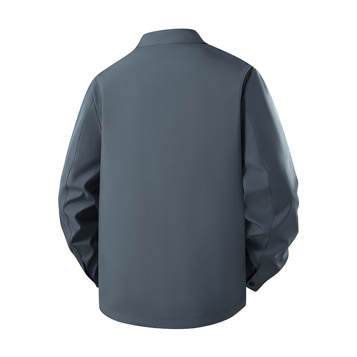 Men's casual transitional jacket with lightly insulating inner lining and practical side pockets Lisslune