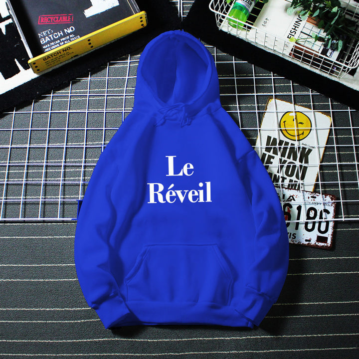 Ladies hoodie with stylish lettering Lisslune