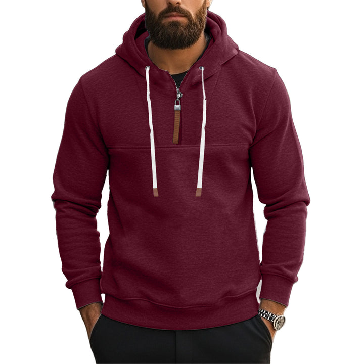 Men's hoodie with modern zipper and comfortable fit Lisslune