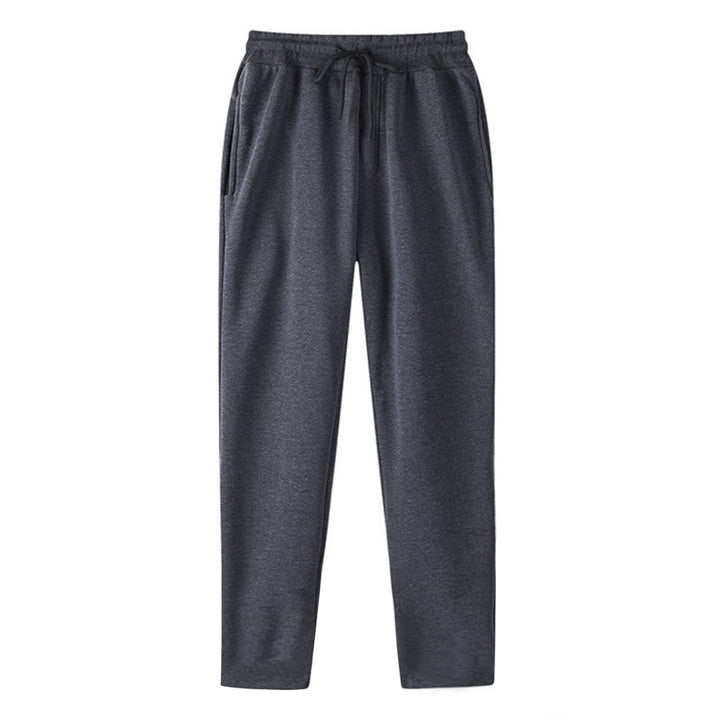 Men's lounge pants with elastic waistband and practical side pockets Lisslune