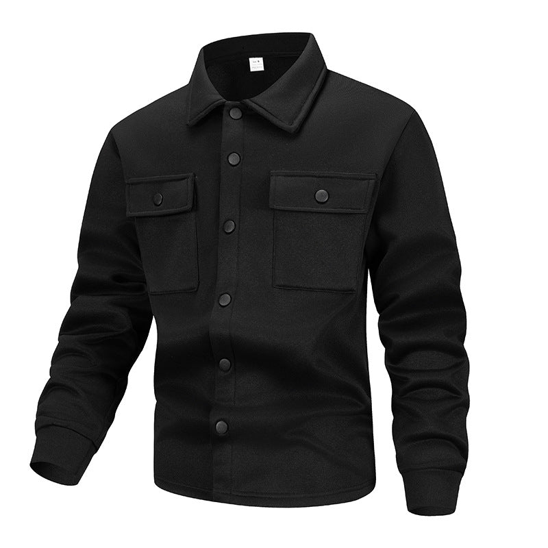 Men's leisure jacket with practical chest pockets and modern cut Lisslune