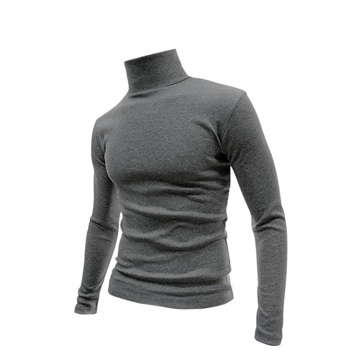 Men's turtleneck sweater made of soft, temperature-regulating material Lisslune