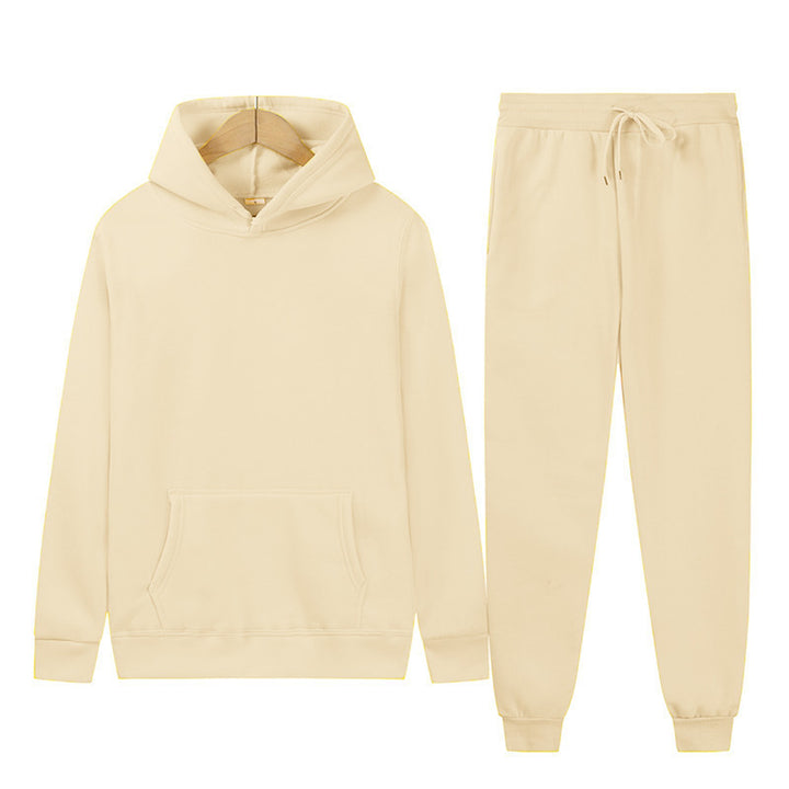Women's Hooded Sweater and Jogging Pants Set made of high-quality Cotton Blend Lisslune