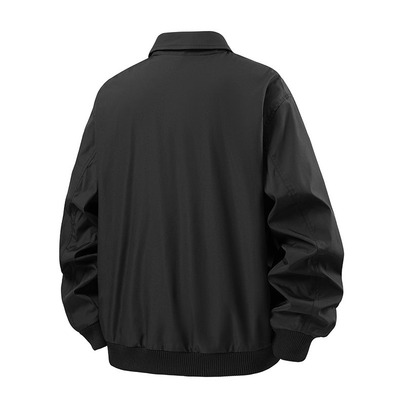 Men's sporty bomber jacket with practical zip pockets Lisslune