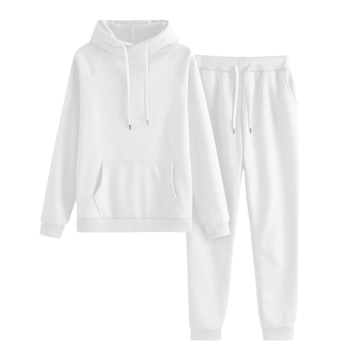 Women's hoodie and jogger set in a casual cut with practical pockets Lisslune