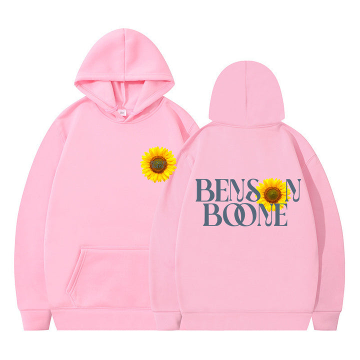 Women's hoodie with unique sunflower design and comfortable fit Lisslune