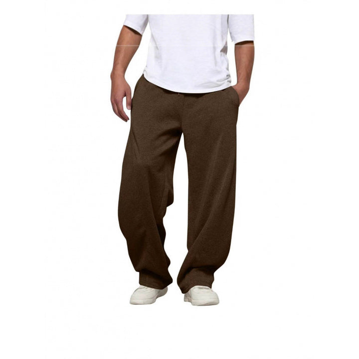 Men's loose-fitting jogging pants with a casual cut and practical pockets Lisslune