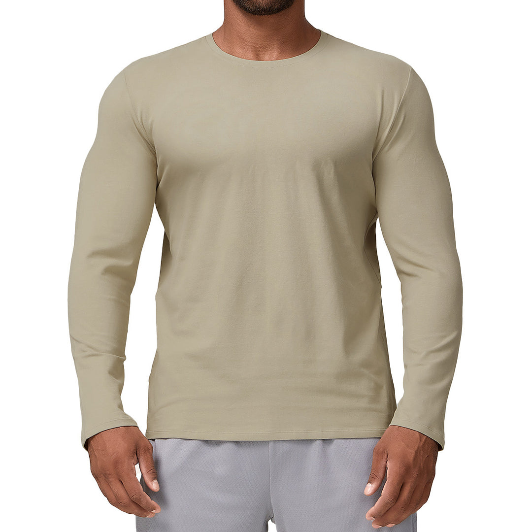 Men's Long-Sleeve Fitness Shirt Lisslune