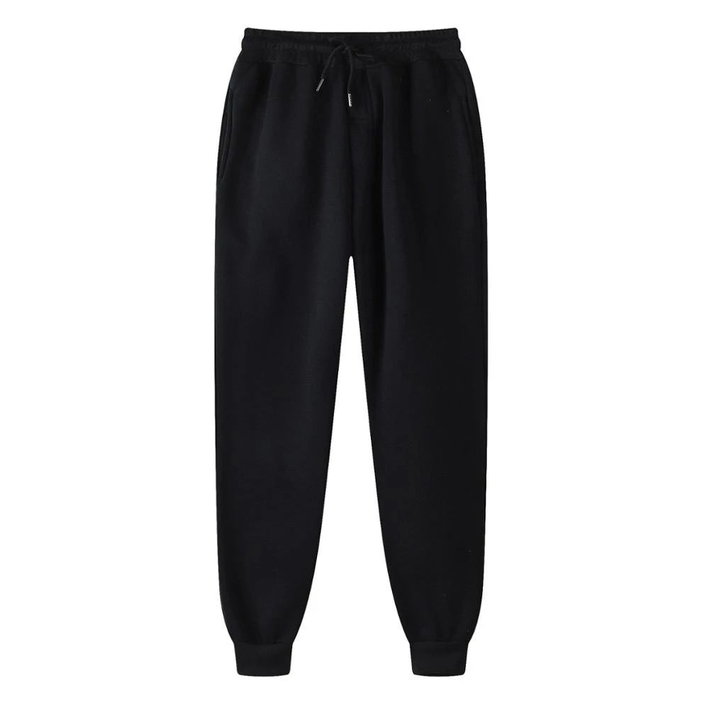 Men's sporty leisure pants with elastic waistband and practical pockets Lisslune