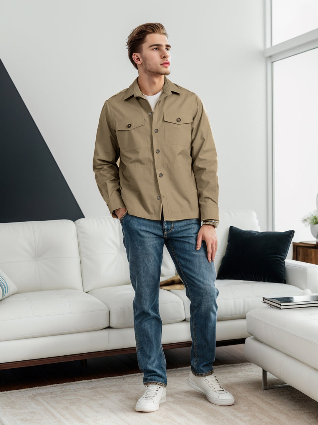 Men's Casual Utility Jacket Lisslune