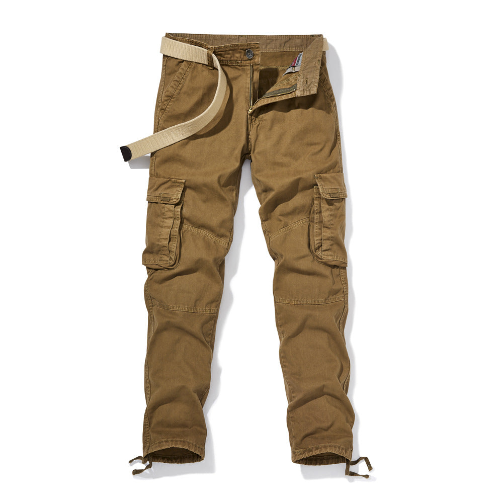 Men's Modular Cargo Pants with Adjustable Waistband and Multiple Practical Pockets Lisslune