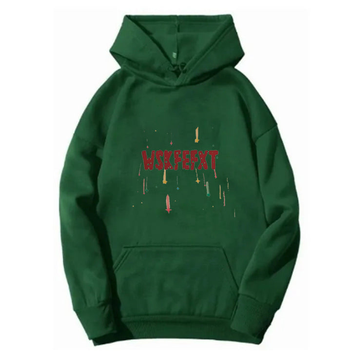 Women's hoodie with cool graphic print Lisslune