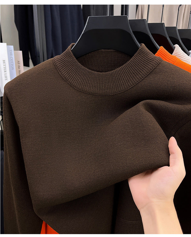 Men's Elegant Crew Neck Sweater made of high-grade cotton Lisslune