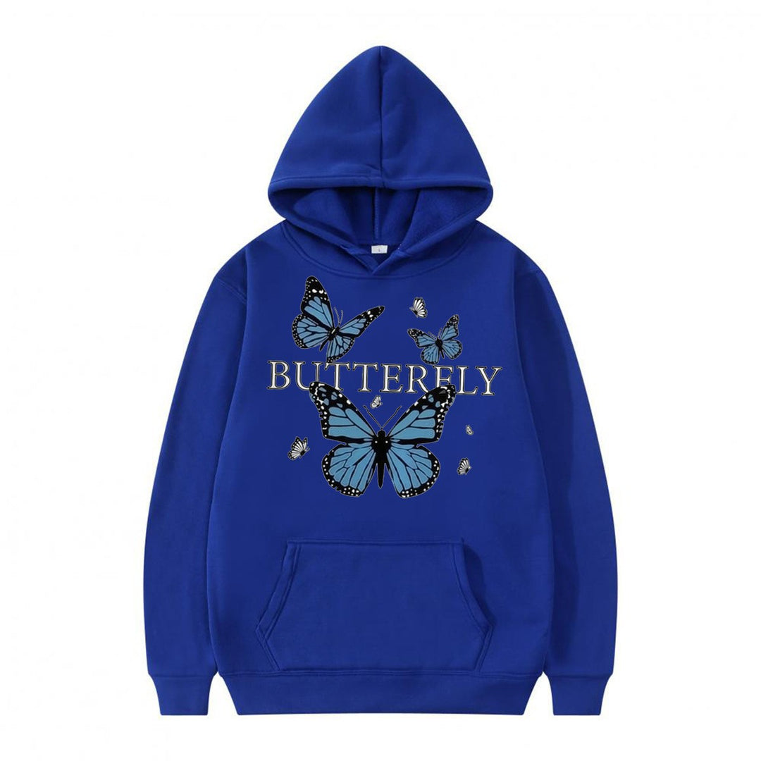 Women's hoodie with butterfly motif Lisslune