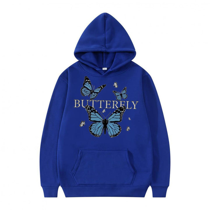Women's hoodie with butterfly motif Lisslune