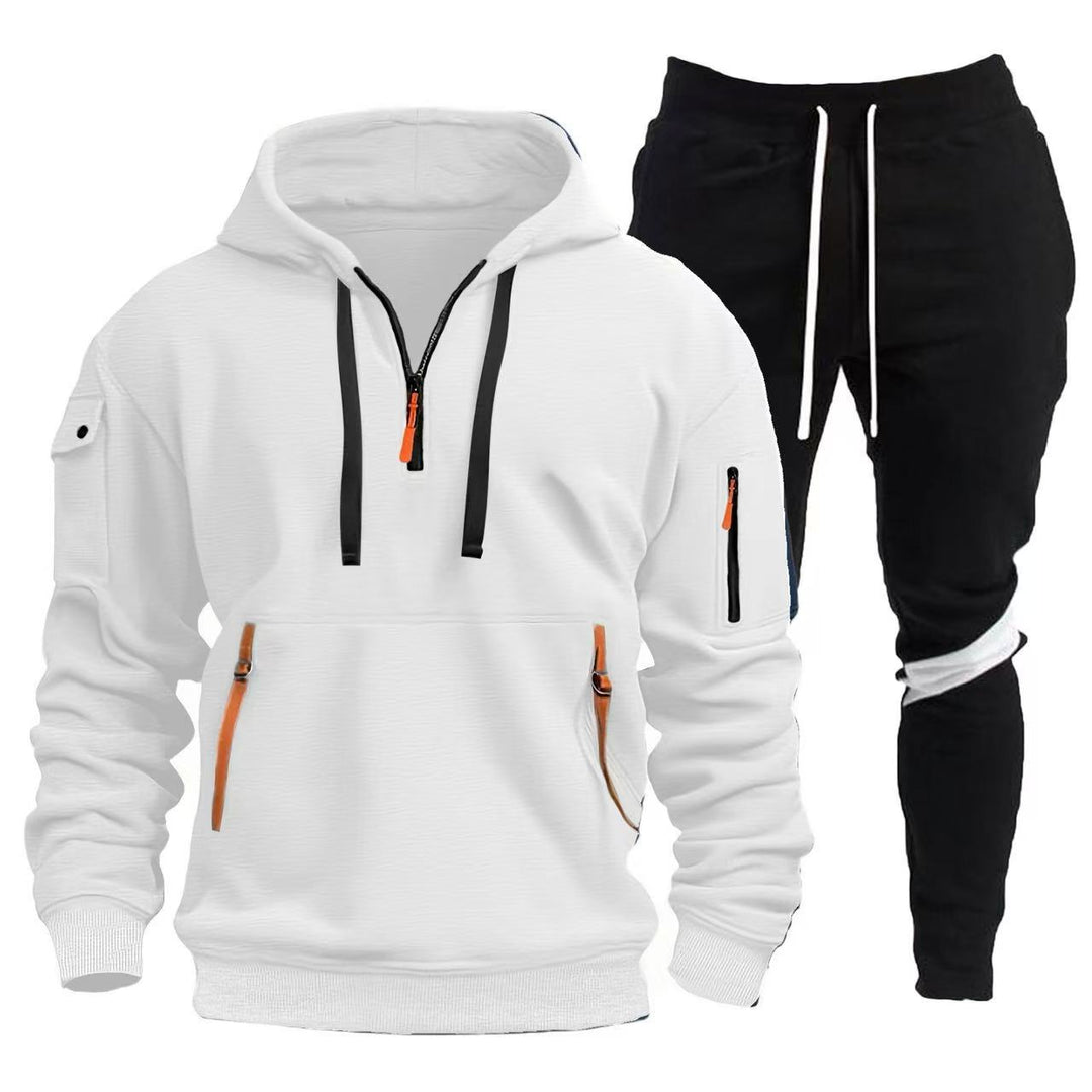 Men's sporty hoodie and jogging pants combination Lisslune