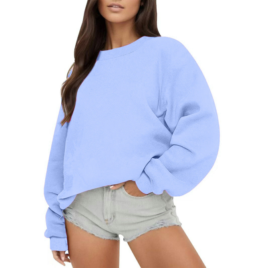 Women casual oversized sweatshirt Lisslune
