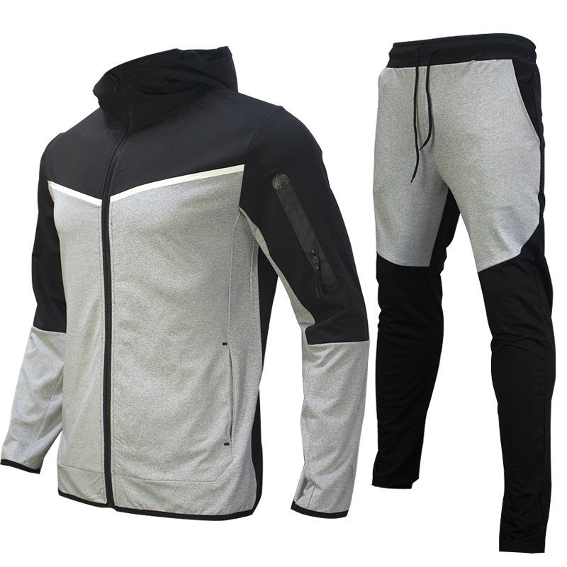 Men's tracksuit with breathable material and functional pockets Lisslune