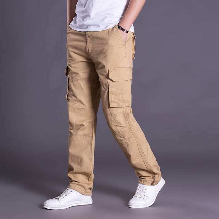 Men's cargo pants with many pockets Lisslune
