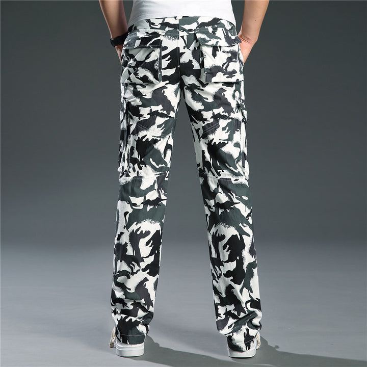 Men's robust cargo pants with multiple pockets Lisslune