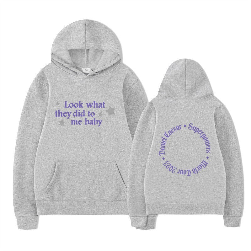 Women's hooded sweatshirt with creative slogan and unique design Lisslune