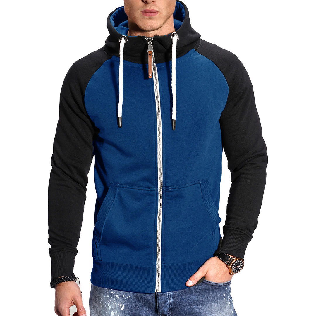 Men's refined hoodie with high-quality zipper Lisslune