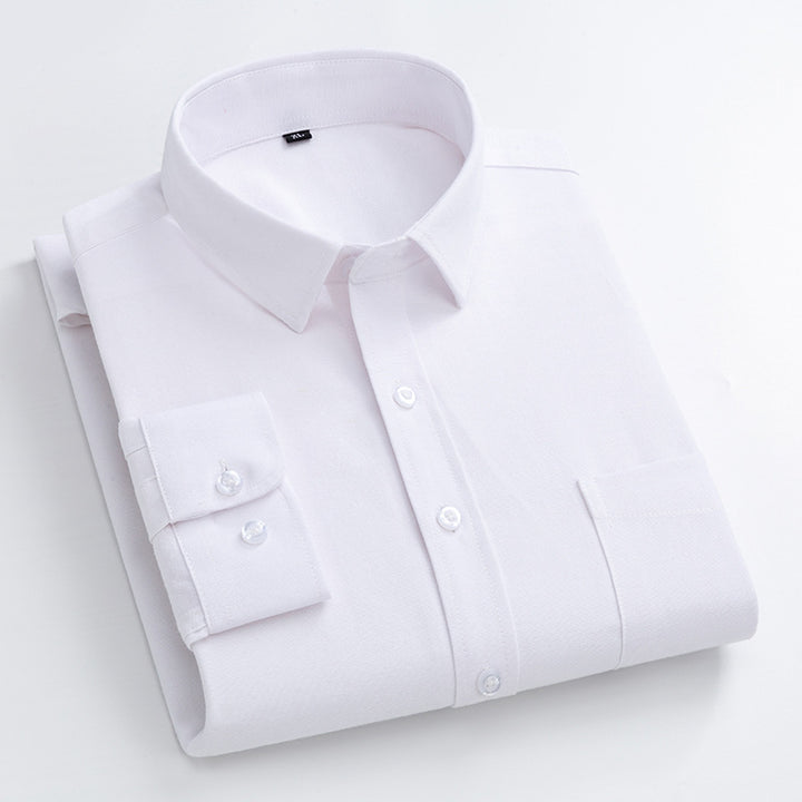 Men's Elegant Cotton Shirt with Modern Cut Lisslune