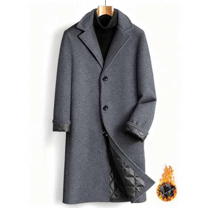 Men's elegant wool coat Lisslune
