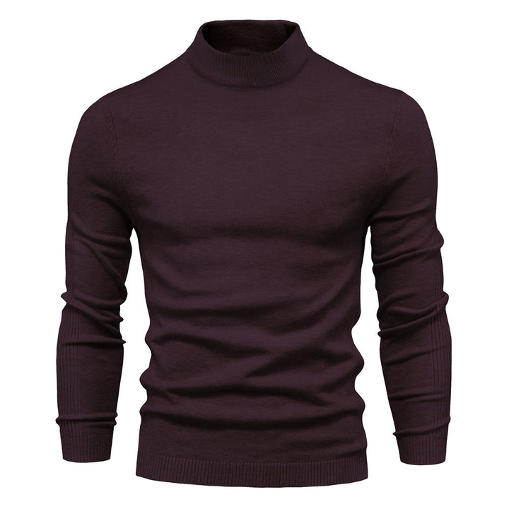 Men's comfortable turtleneck sweater made of soft knit Lisslune