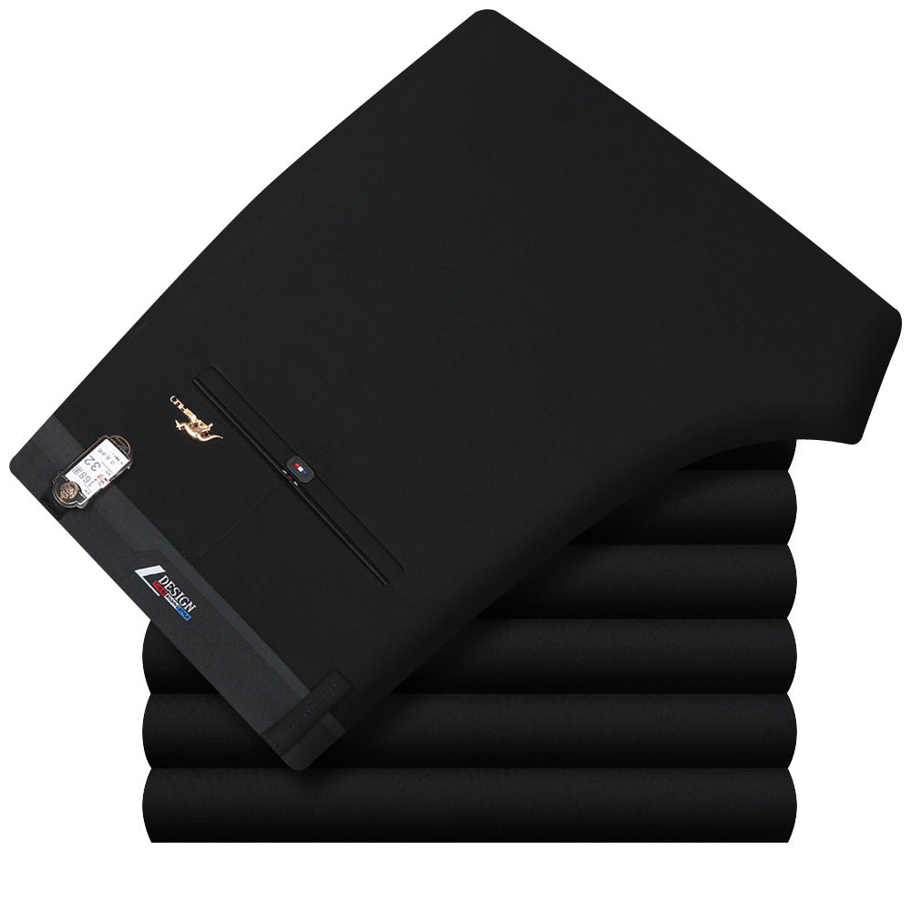 Men's Elegant Suit Pants with Comfortable Stretch Fabric Lisslune