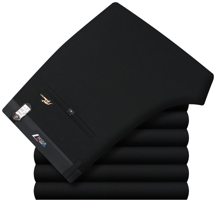 Men's Elegant Suit Pants with Comfortable Stretch Fabric Lisslune