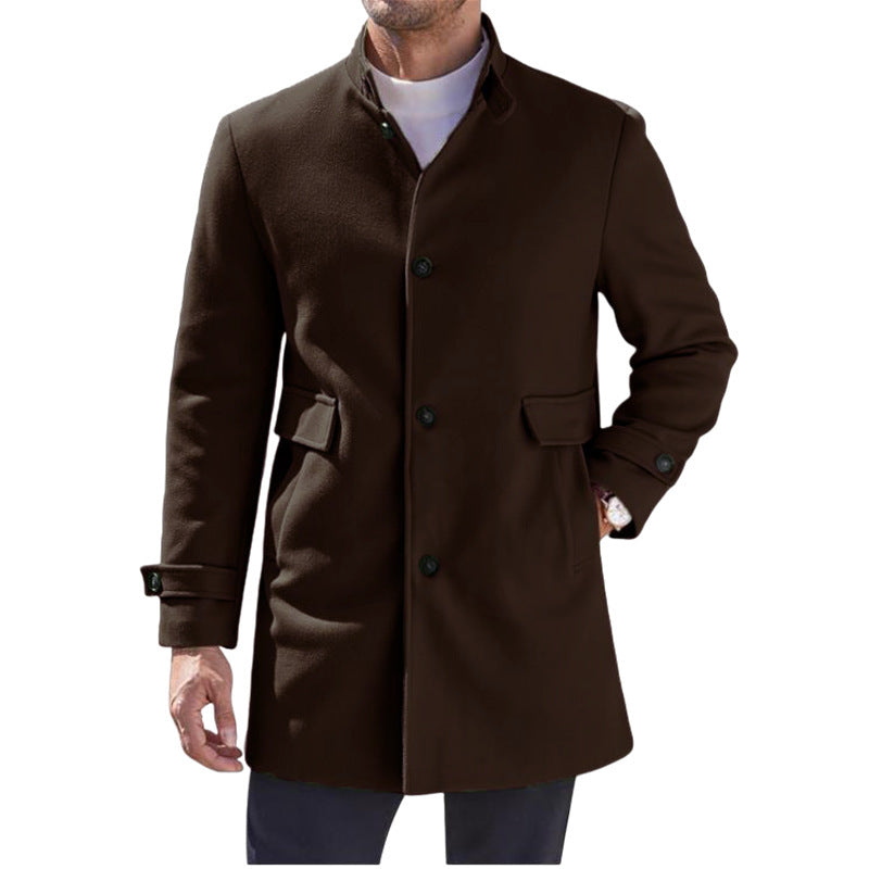 Men's classic wool coat Lisslune