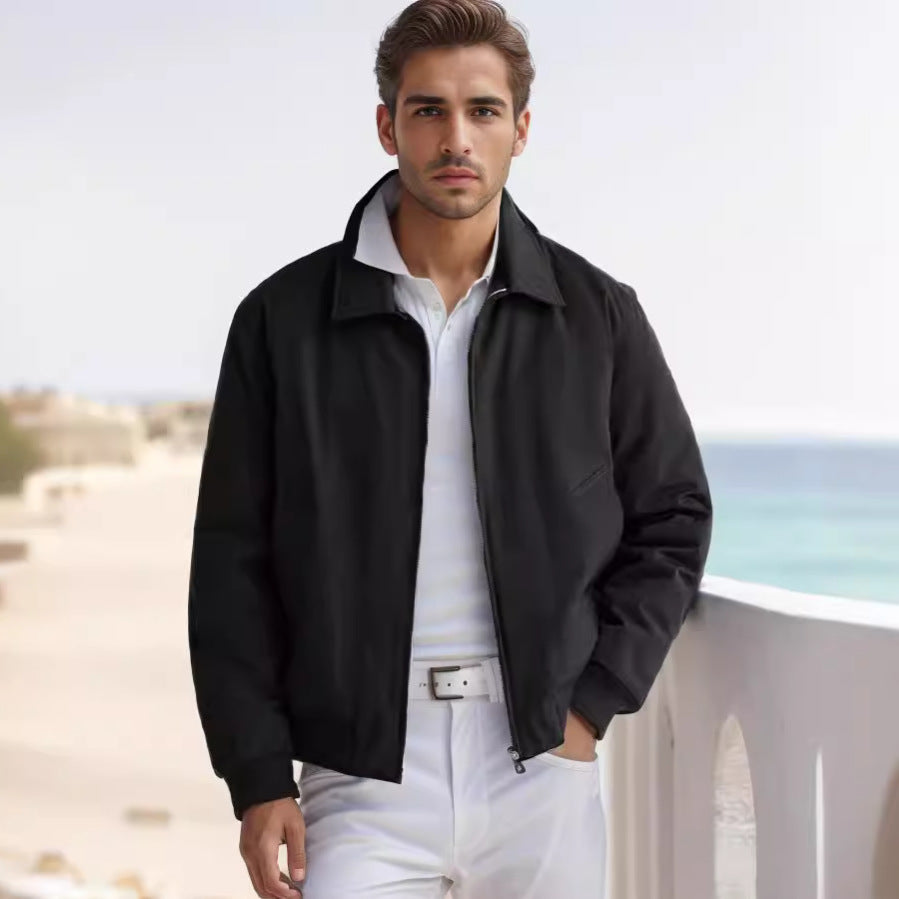 Men's lightweight transitional jacket in sporty cut Lisslune