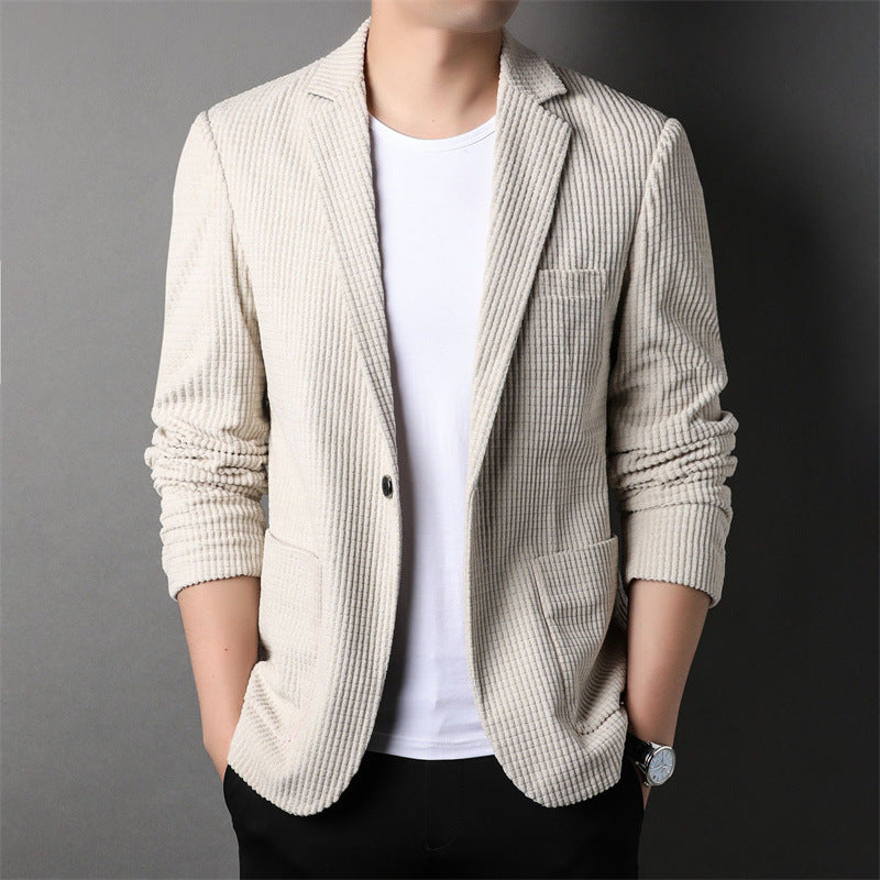Men's Structured Blazer Jacket Lisslune
