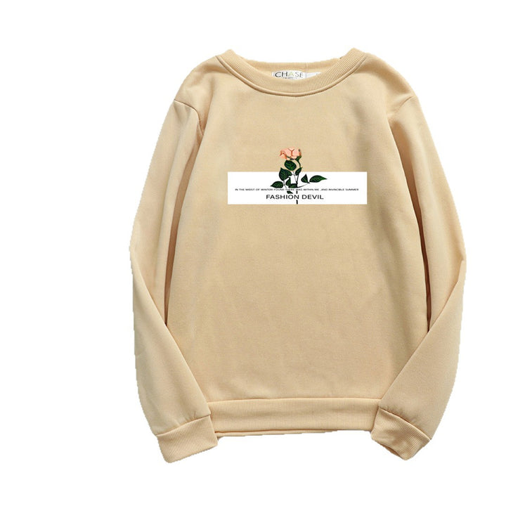 Women’s sweatshirt with floral motif Lisslune