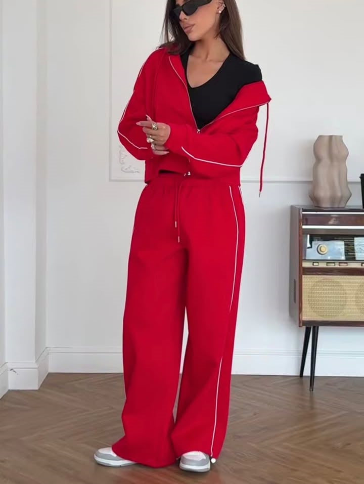 Women's sporty relax set made of high quality jersey Lisslune