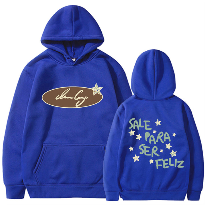 Women's hoodie sweatshirt with creative lettering and eye-catching design Lisslune