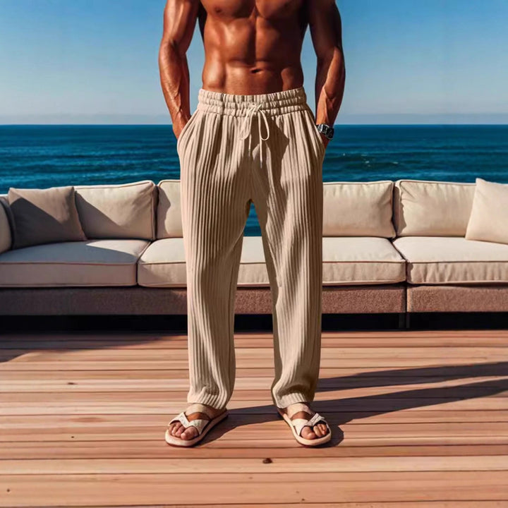 Men's casual striped leisure pants Lisslune