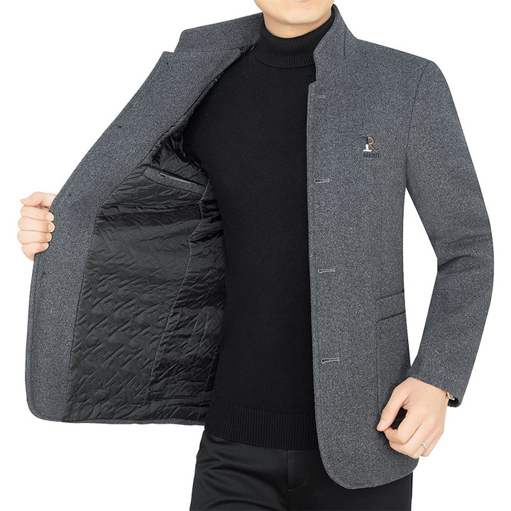 Man elegant winter jacket Lisslune