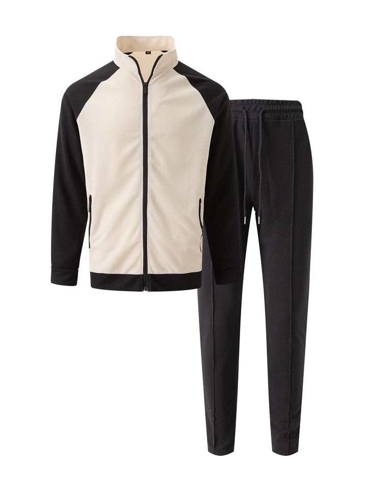 Men's Sporty Jogging Suit Set with Breathable Material and Ergonomic Cut Lisslune