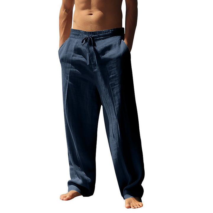 Men's Light Linen Pants Lisslune