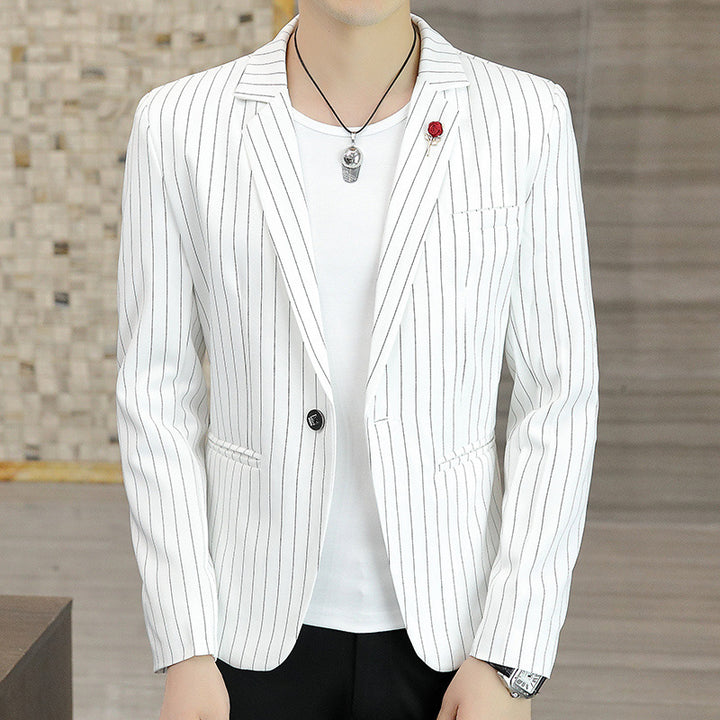 Men's stylish striped blazer Lisslune